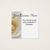 Cartes de visite - Auto-promotion (Dos)