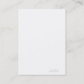 Cartes de visite automatiques de Detailng (Dos)