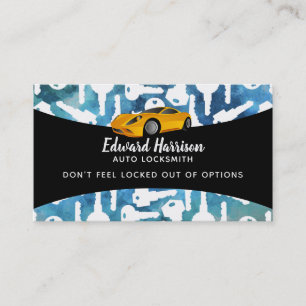 Cartes de visite automatiques de serrurier