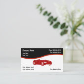 Cartes de visite automobiles (Debout devant)