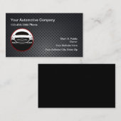 Cartes de visite automobiles (Devant / Derrière)