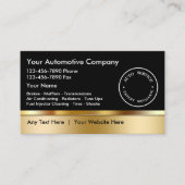 Cartes de visite automobiles (Devant)