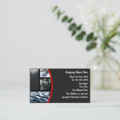 Cartes de visite automobiles (Debout devant)