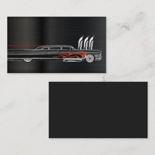 Cartes de visite automobiles (Devant / Derrière)