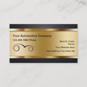 Cartes de visite automobiles