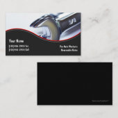 Cartes de visite automobiles (Devant / Derrière)