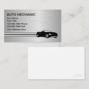 Cartes de visite automobiles