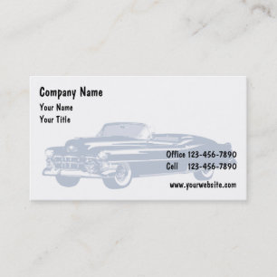 Cartes de visite automobiles