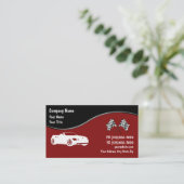 Cartes de visite automobiles (Debout devant)