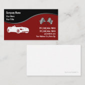 Cartes de visite automobiles (Devant / Derrière)