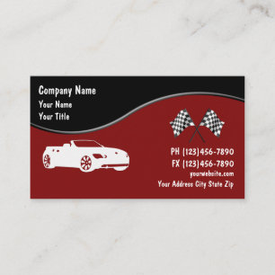 Cartes de visite automobiles