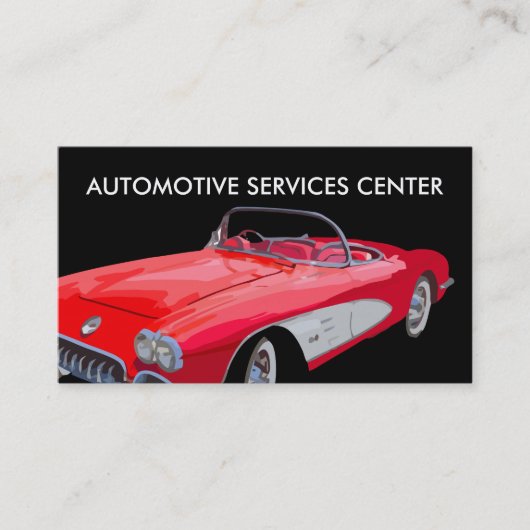 Cartes de visite automobiles (Devant)