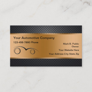Cartes de visite automobiles