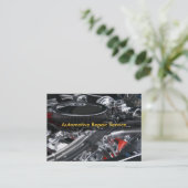 Cartes de visite automobiles (Debout devant)