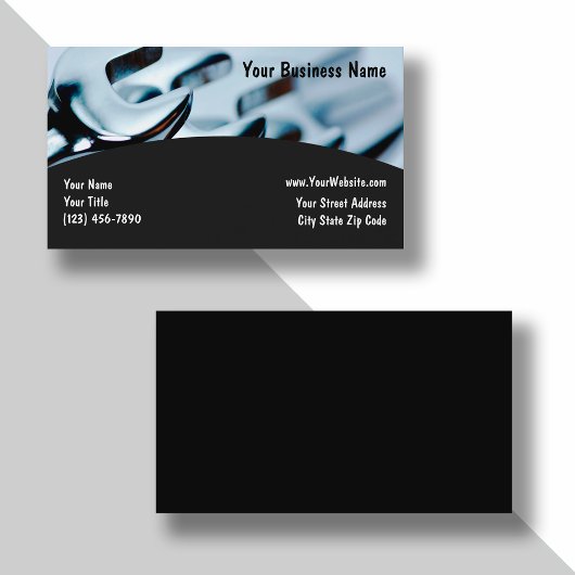 Cartes de visite automobiles