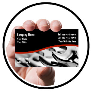 Cartes de visite automobiles