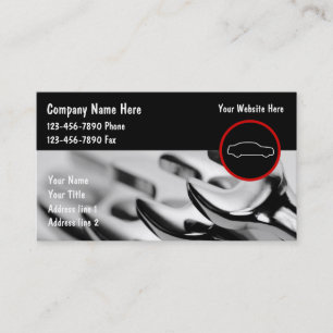 Cartes de visite automobiles