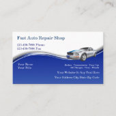 Cartes de visite automobiles (Devant)