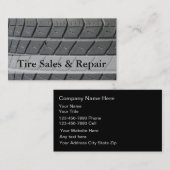 Cartes de visite automobiles (Devant / Derrière)