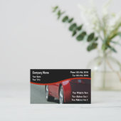 Cartes de visite automobiles (Debout devant)