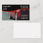 Cartes de visite automobiles (Devant / Derrière)
