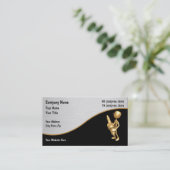 Cartes de visite automobiles (Debout devant)