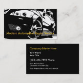Cartes de visite automobiles (Devant / Derrière)