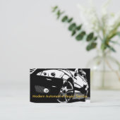 Cartes de visite automobiles (Debout devant)