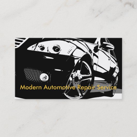 Cartes de visite automobiles (Devant)