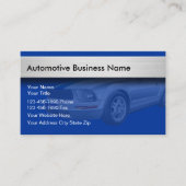 Cartes de visite automobiles (Devant)