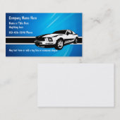 Cartes de visite automobiles (Devant / Derrière)