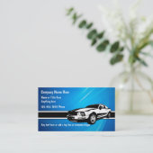Cartes de visite automobiles (Debout devant)