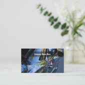 Cartes de visite automobiles (Debout devant)