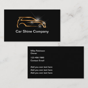 Cartes de visite automobiles classe et cool nouvel