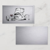 Cartes de visite automobiles classiques (Devant / Derrière)