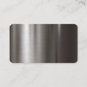 Cartes de visite automobiles classiques en platine (Dos)