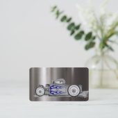 Cartes de visite automobiles classiques en platine (Debout devant)