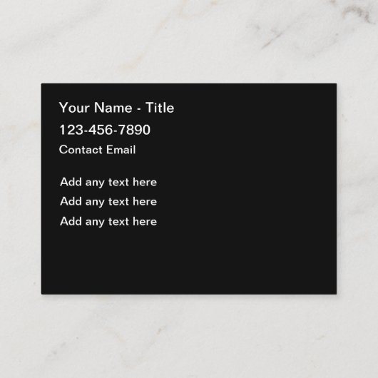 Cartes de visite automobiles colorés Bold Automoti (Dos)