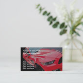 Cartes de visite automobiles doubles faces Cool (Debout devant)