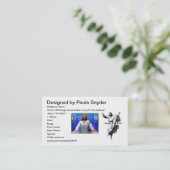 Cartes de visite avec Jésus (Debout devant)