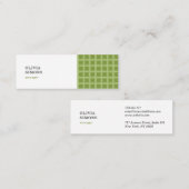 Cartes de visite avec motif (Devant / Derrière)