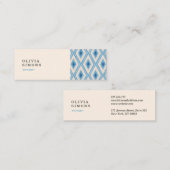 Cartes de visite avec motif (Devant / Derrière)