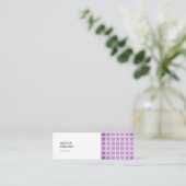 Cartes de visite avec motif (Debout devant)