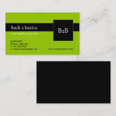 Cartes de visite - B2B (Devant / Derrière)