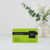 Cartes de visite - B2B (Debout devant)