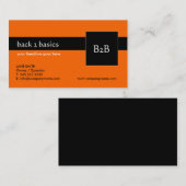 Cartes de visite - B2B (Devant / Derrière)