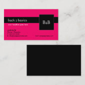 Cartes de visite - B2B (Devant / Derrière)