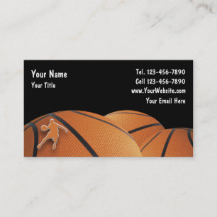 Cartes de visite Basketball
