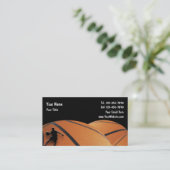 Cartes de visite Basketball (Debout devant)