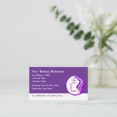 Cartes de visite Beauté Mode Maquillage (Debout devant)